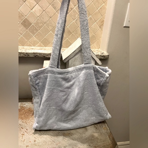 Levi's Blue Casual Tote Bag with Textured Design - Picture 2 of 3